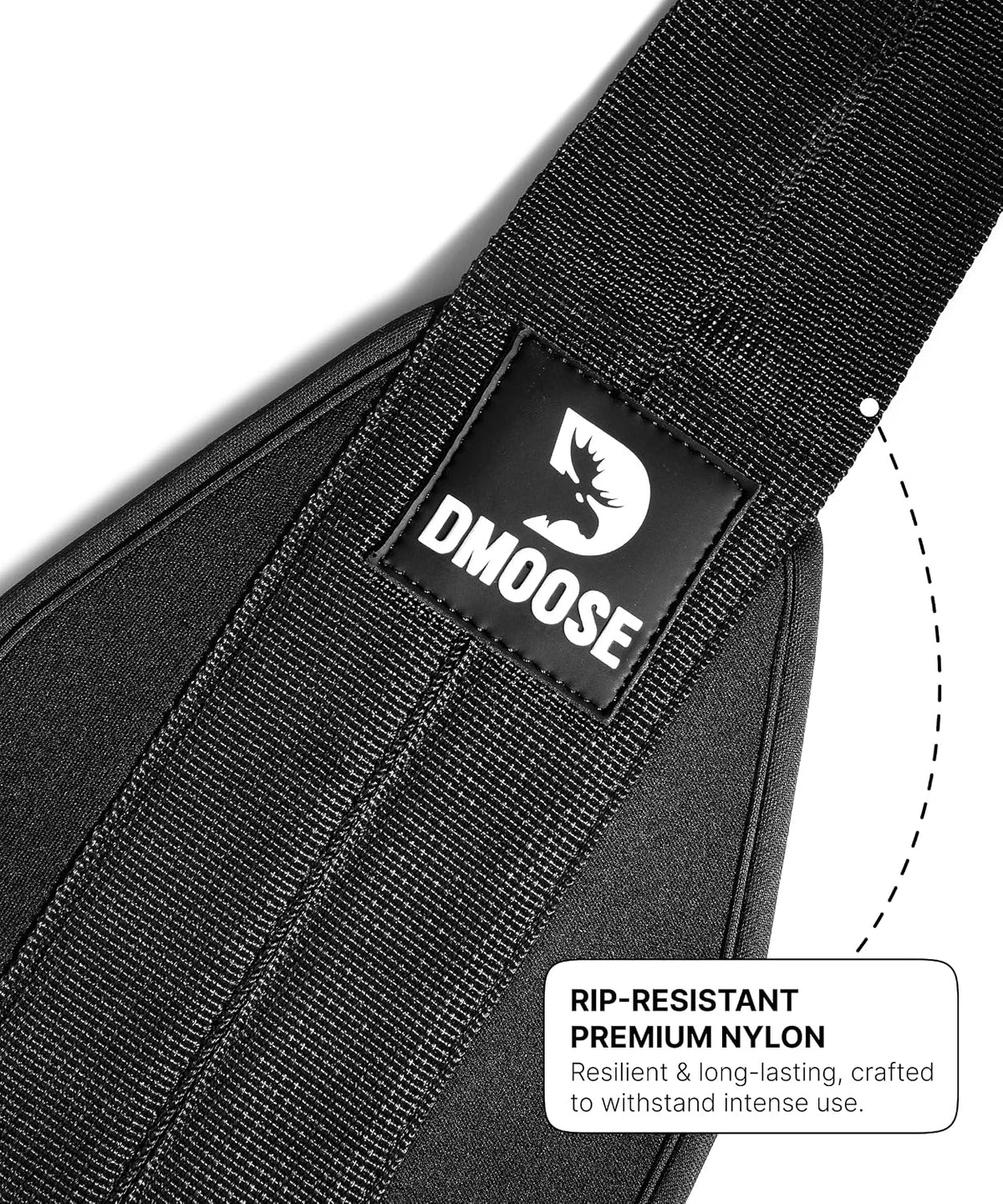 DMoose Fitness Correas colgantes para abdominales para barra de dominadas y entrenamiento de fuerza central, correas de ejercicio acolchadas suaves para swing de abdominales y elevaciones de piernas