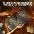 Logitech Casa Pop Up Desk Laptop Stand, teclado & Touchpad - Green/negro