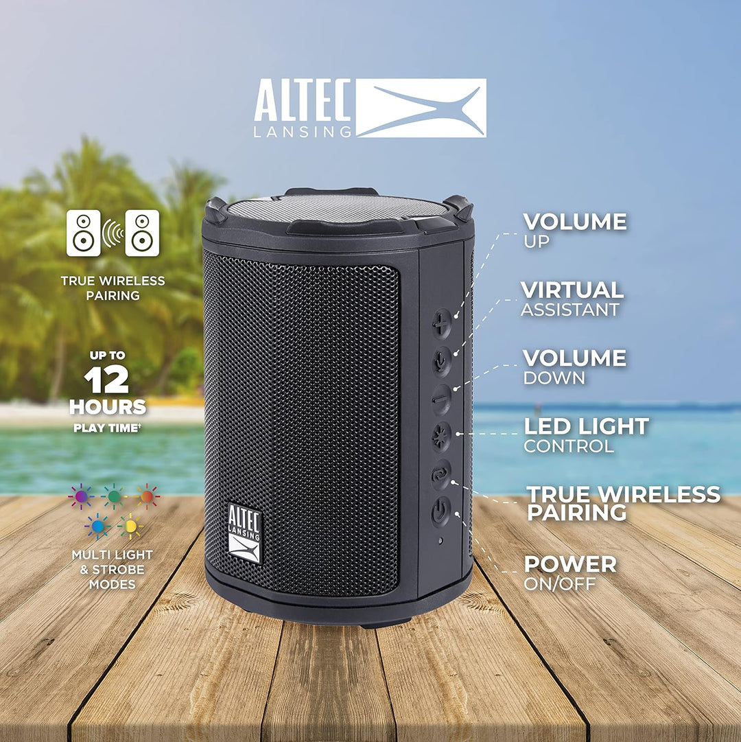 Altec Lansing - Altavoz Bluetooth inalámbrico HydraMotion con sonid...