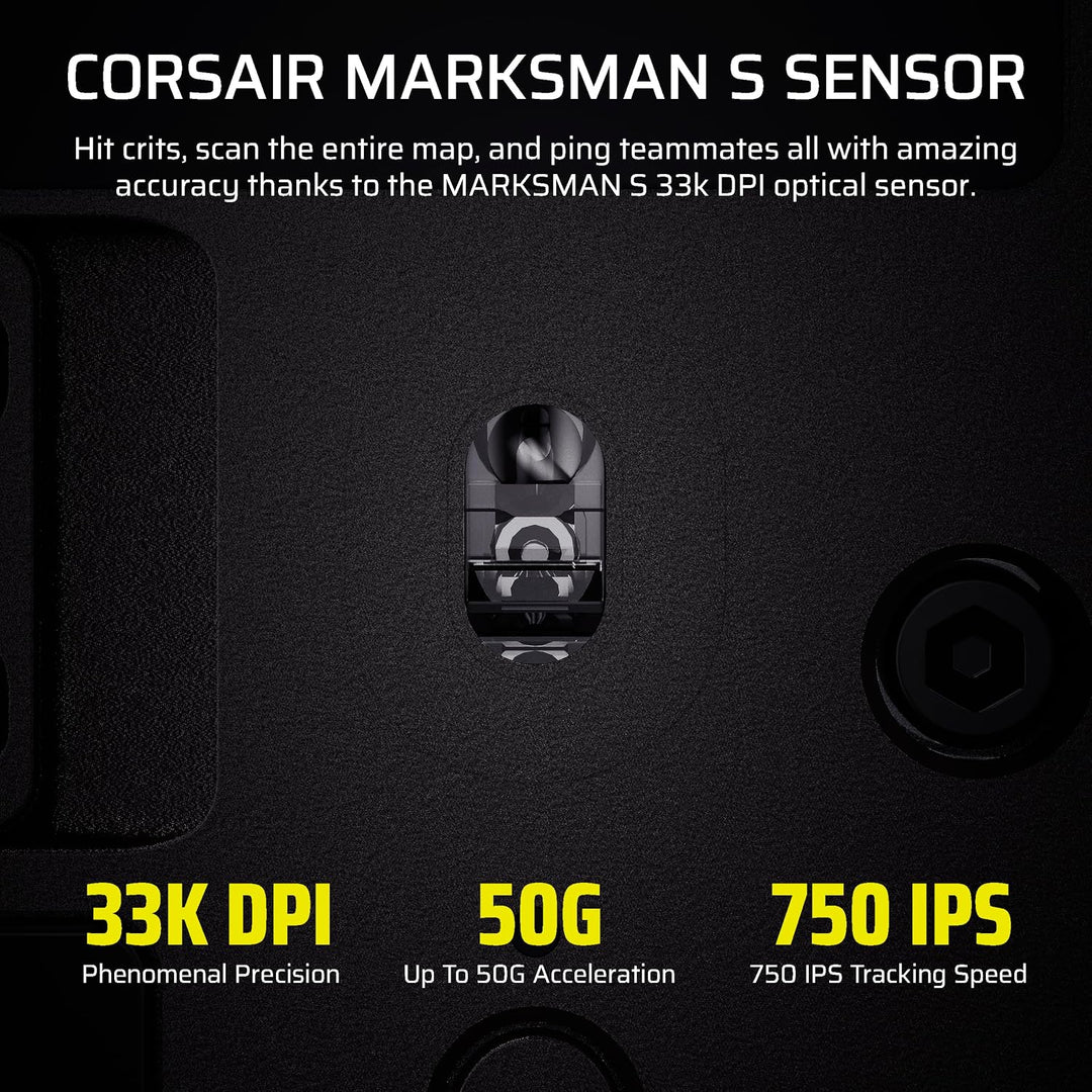 Corsair Scimitar Elite Wireless SE MMO - Ratón para juegos de PC -...