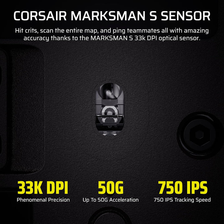 Corsair Scimitar Elite Wireless SE MMO - Ratón para juegos de PC -...
