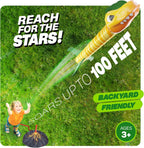 Ninja Blast Lanzacohetes de Juguete de Dinosaurio para