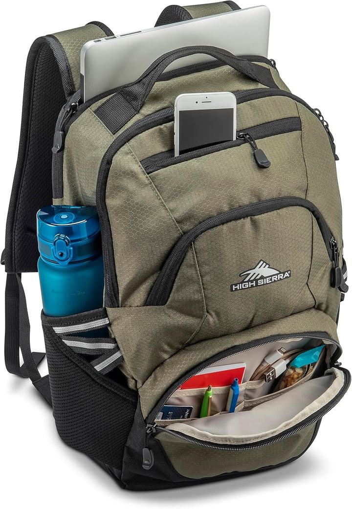 High Sierra Mochila Swoop Sg unisex, Oliva, Tamaño único