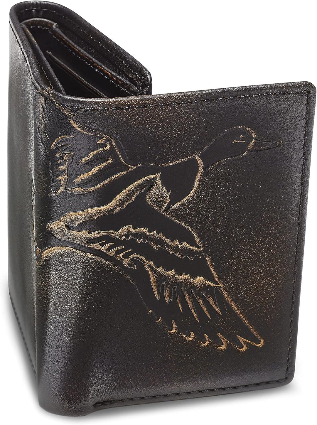 House of Jack Co. Cartera de triple pliegue | Cartera de cuero para...