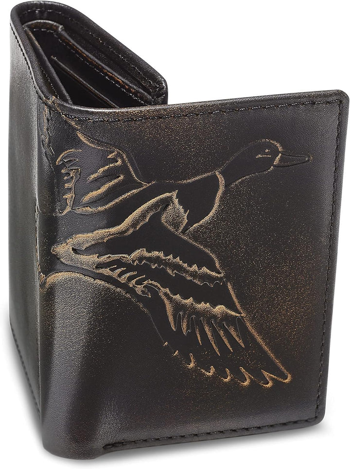 House of Jack Co. Cartera de triple pliegue | Cartera de cuero para...