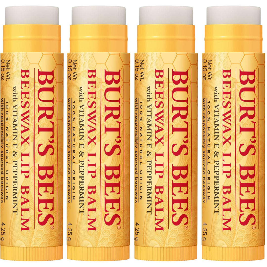 Burt's Bees - Bálsamo labial hidratante 100% natural, de cera d...