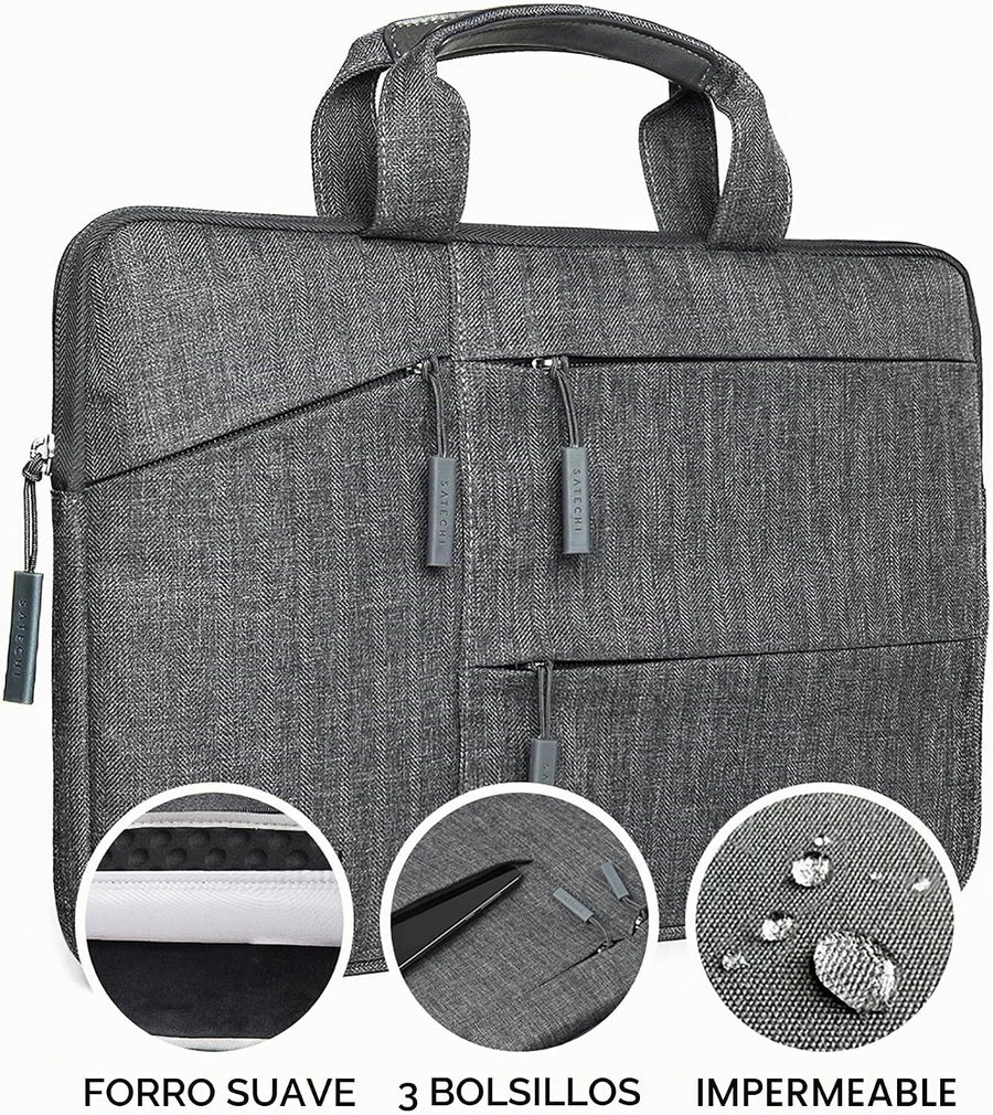 Satechi Funda de transporte resistente al agua para laptop con bols...