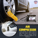 Inflador de Neumáticos Portátil Compresor de Aire \u2013 Bomba de A...