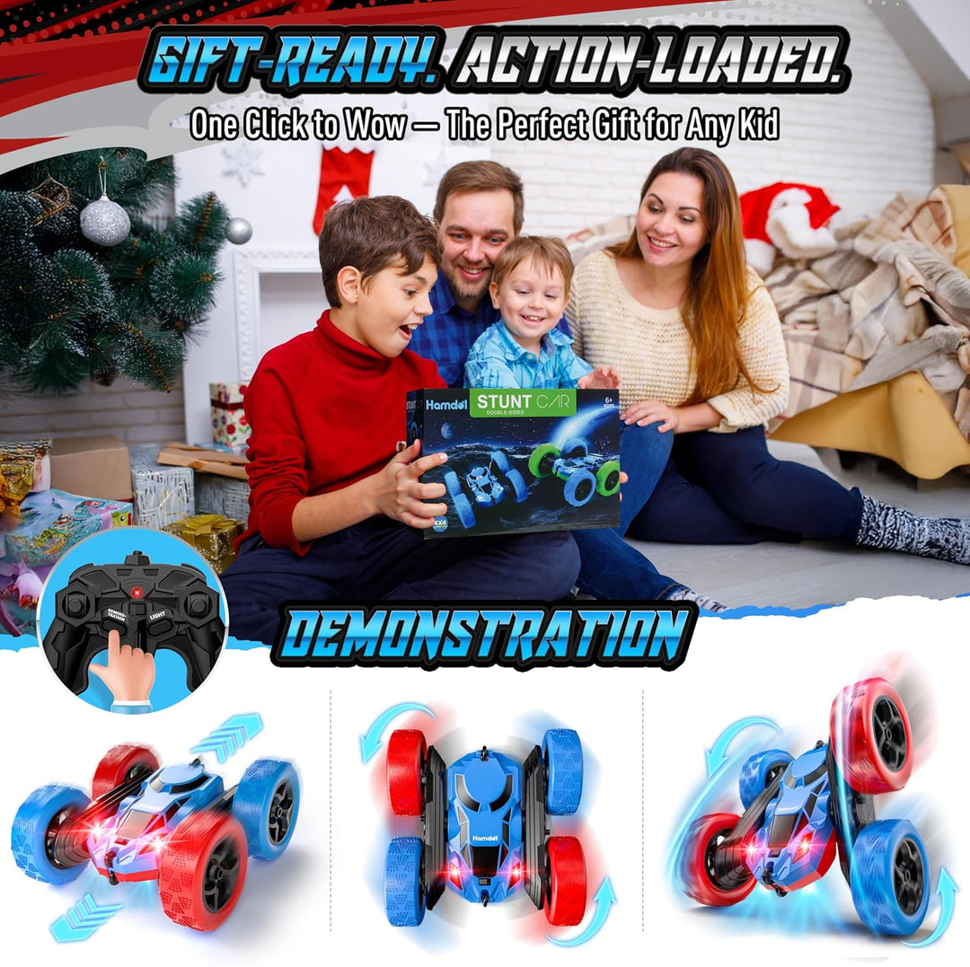 Hamdol STEM - Auto de control remoto para niños, 360° giratorio de...