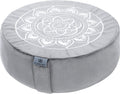 Florensi - Cojín de meditación - Cómoda almohada de suelo - Tradicional almohada de meditación tibetana con hermosa cubierta de terciopelo - Cojín de suelo grande para sentarse para adultos - Respaldo