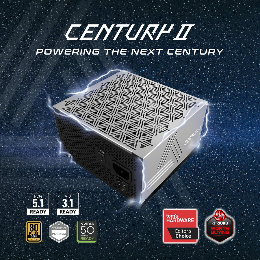 MONTECH Century II - Fuente de alimentación de gama alta para juego...