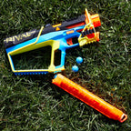 Nerf Rival Mirage XXIV-800 Blaster, 10 Nerf Rival Accu-Rounds, 2 formas de carga, cargador extraíble de 8 rondas, acción de bomba para activación, regalos para adolescentes