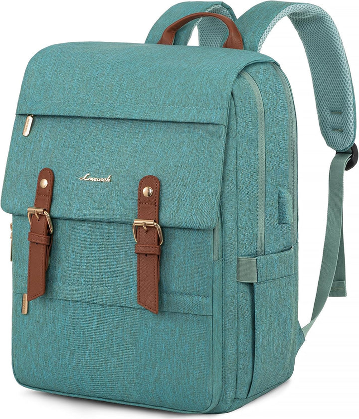 LOVEVOOK Mochila para computadora portátil para mujer, mochila de v...