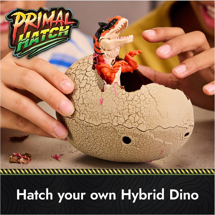 Primal Hatch Hatchers - Juguete híbrido de dinosaurio y