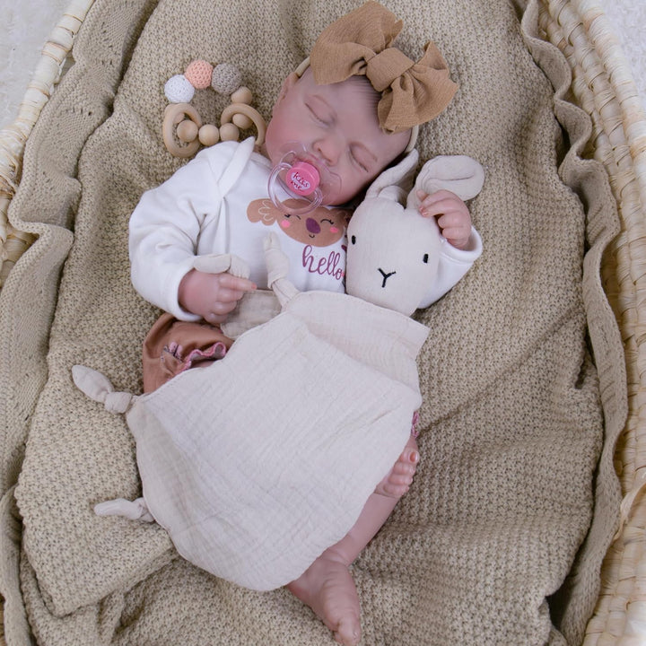 Milidool Muñecas de bebé recién nacidas realistas de 20 pulgadas, c...