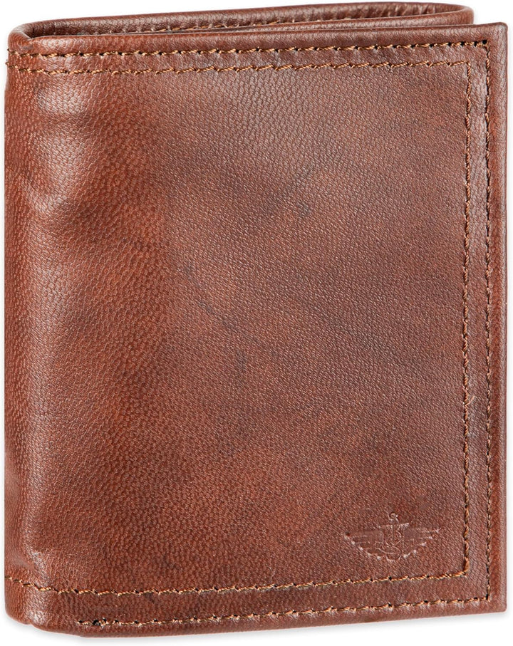 Dockers Billetera de perfil delgado con capacidad extra para hombre...