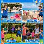 Juego de lanzador de globos de agua, 1 lanzador estilo arco, 12 bolas de