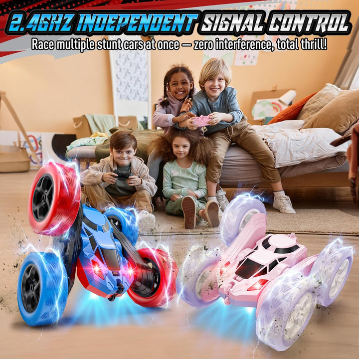 Hamdol STEM - Auto de control remoto para niños, 360° giratorio de...
