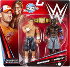 Mattel WWE Main Event Showdown Figuras de acción 2 unidades con accesorio