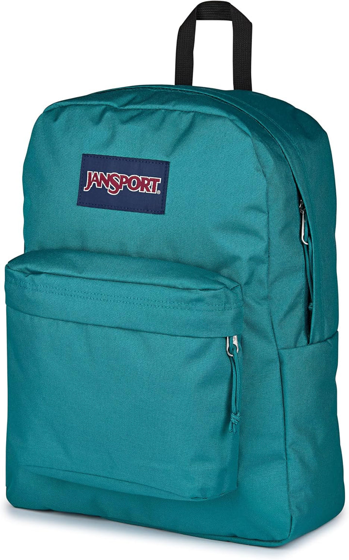 JanSport SuperBreak Plus Mochila con funda acolchada para laptop de...