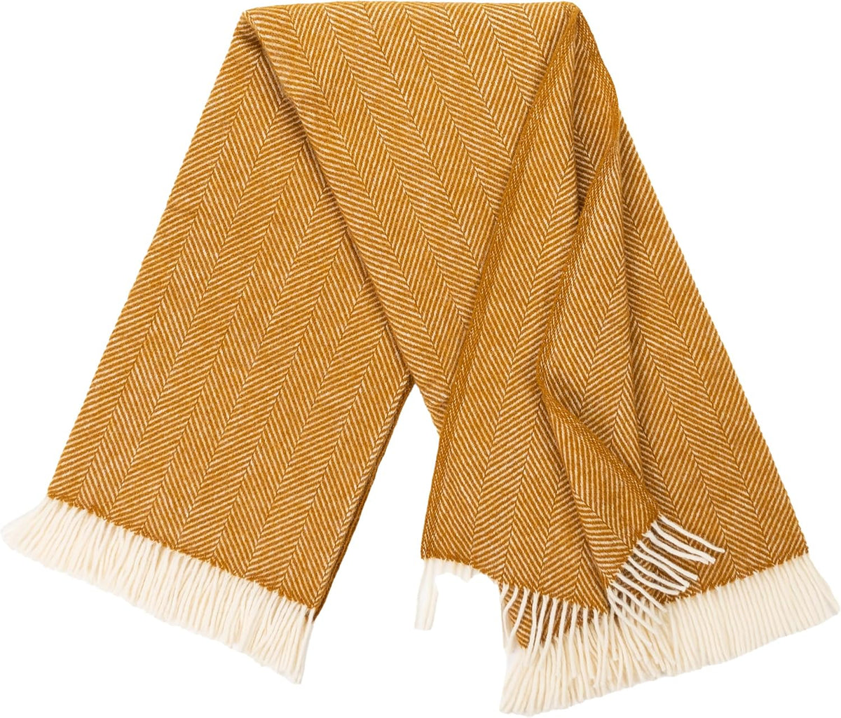 Highland Tweeds - Manta de lana virgen 100% pura (whisky)