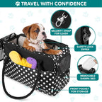 PetAmi Bolsa de transporte para perros pequeños con bolsillos