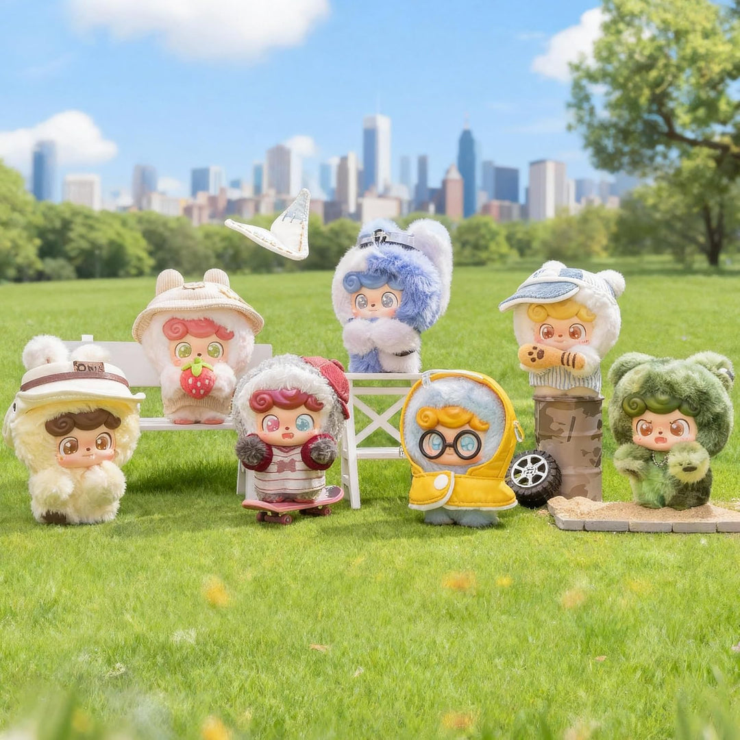 POP JOY Blindbox QKid de felpa de PVC serie de actividades