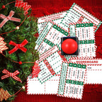Syhood Juego de cartas navideño con 2 zumbadores de respuesta, noche de juego de preguntas familiares de Navidad, actividades divertidas de fiesta para adultos, oficina, aula, grupo grande y