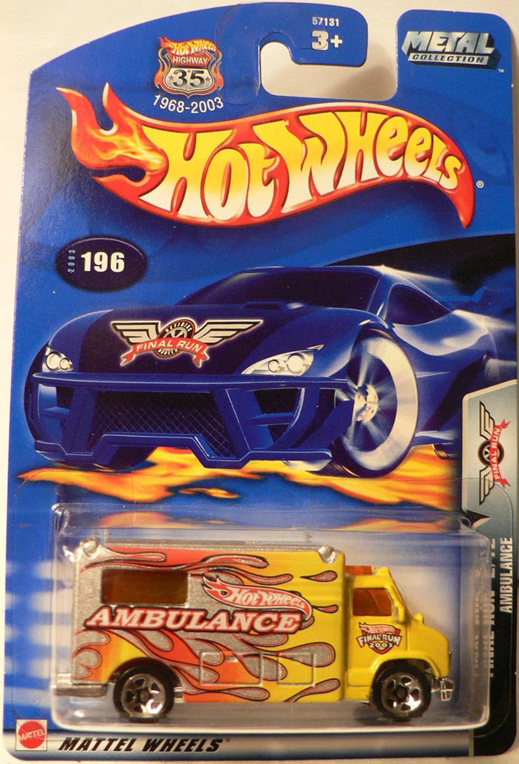 Final Run Series #2 Ambulance #2003-196 Coche