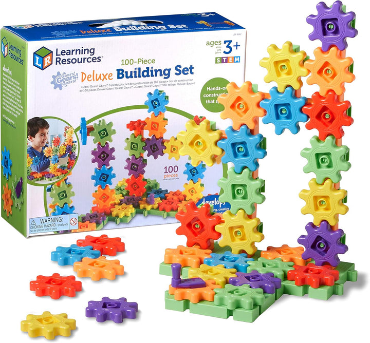 Learning Resources Gears - Juego de construcción de lujo