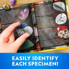 National Geographic Gigantic Gemstone Dig Kit con 50 Real Gemstones
