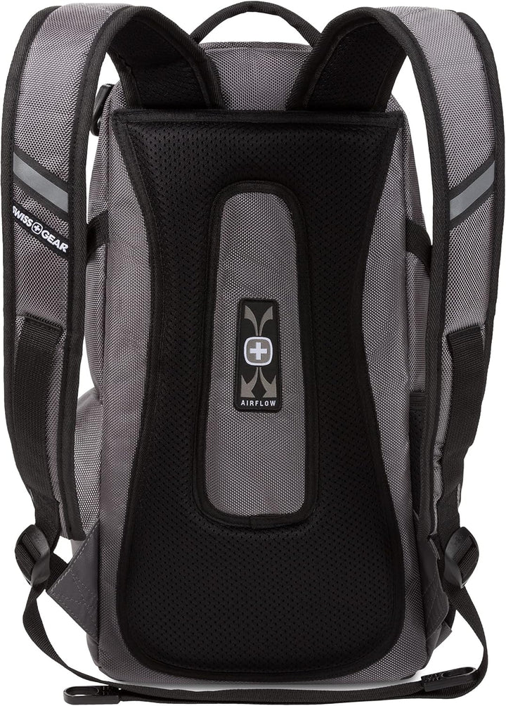 SwissGear 3598 Mochila de Día Estrecha, gris Ballistic