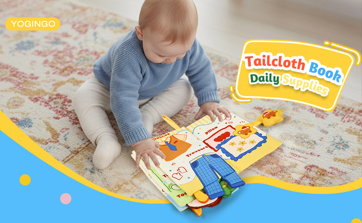 YOGINGO Libros para bebés Montessori Toys Daily