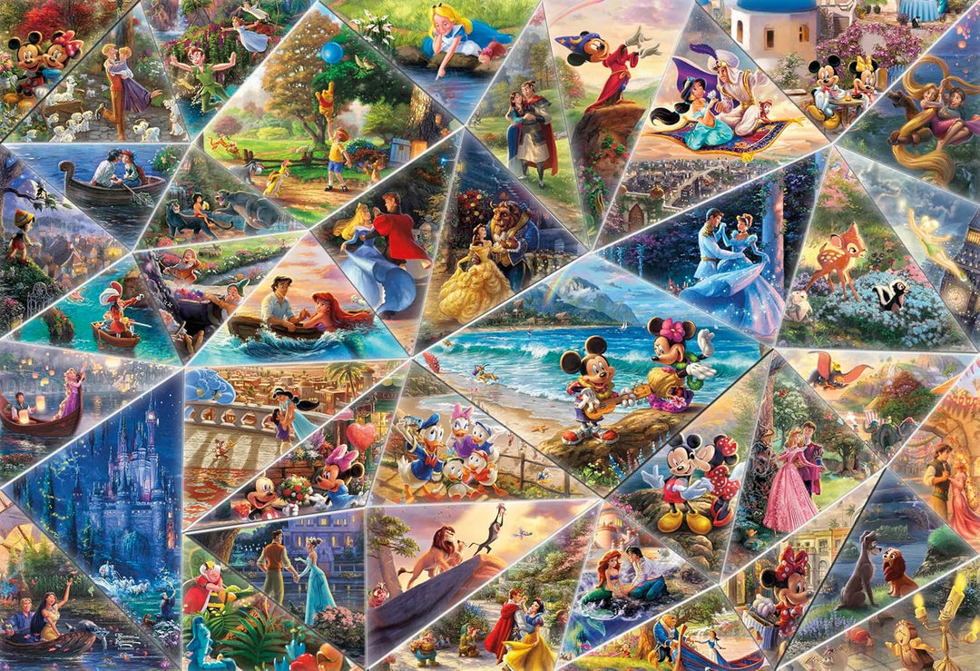 Ceaco - Thomas Kinkade - Disney Collage - Rompecabezas de