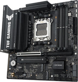 ASUS TUF Gaming B650EM-E WiFi AMD mATX Placa base, 8+2+1 etapas de...