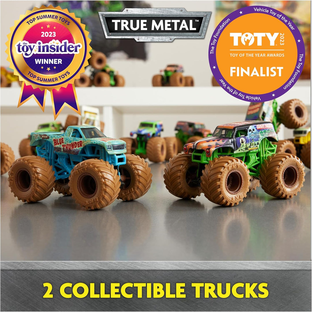 Monster Jam Mystery Mudders - Paquete de 2 camiones