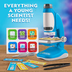 National Geographic Junior Microscope Science Kit con 250x Magnification
