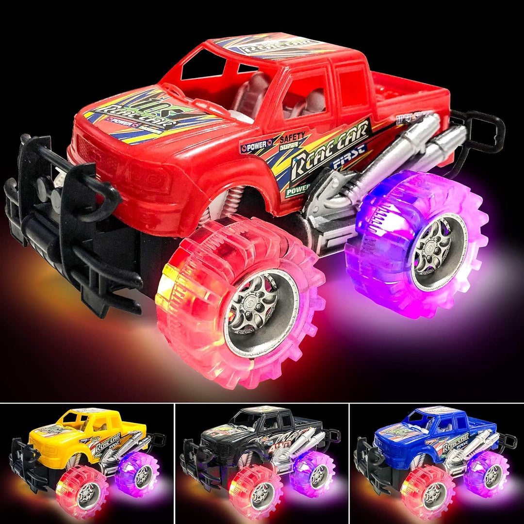 ArtCreativity Camiones monstruo iluminados para niños y