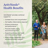 ActivNeeds Stick Packs de NeuroNeeds \u2013 Polvo de energía mitoco...