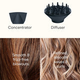 INFINITI PRO CONAIR SmoothWrap Secador de Cabello, Secador con Acce...