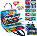 Busy Board Montessori Toys, 10 Pages Felt Activity Book