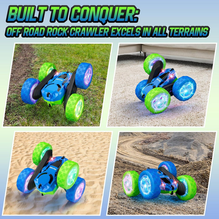 Hamdol Coches de juguete RC para niños de 6 a 12 años, auto girator...