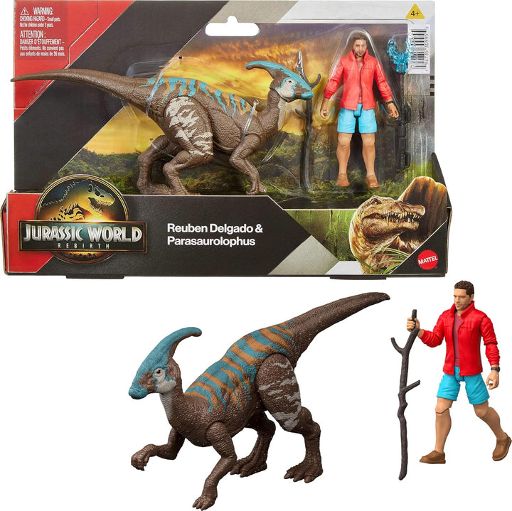 Mattel Jurassic World Rebirth Paquete de Figuras de Humano