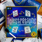 Telestrations Juego de Mesa para 8 Jugadores, un Hilarante Juego de Fiesta de Dibujar y Adivinar