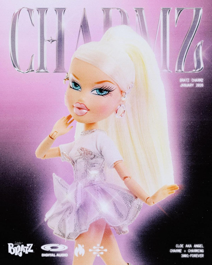 Bratz Charmz Cloe Muñeca de moda con pulsera de encanto