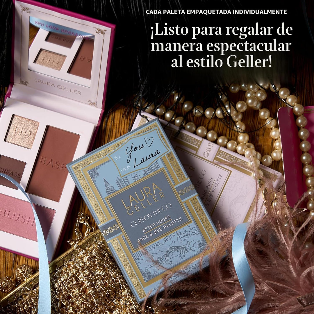 LAURA GELLER NEW YORK Paletas de sombra de ojos y rubor Glam On the...
