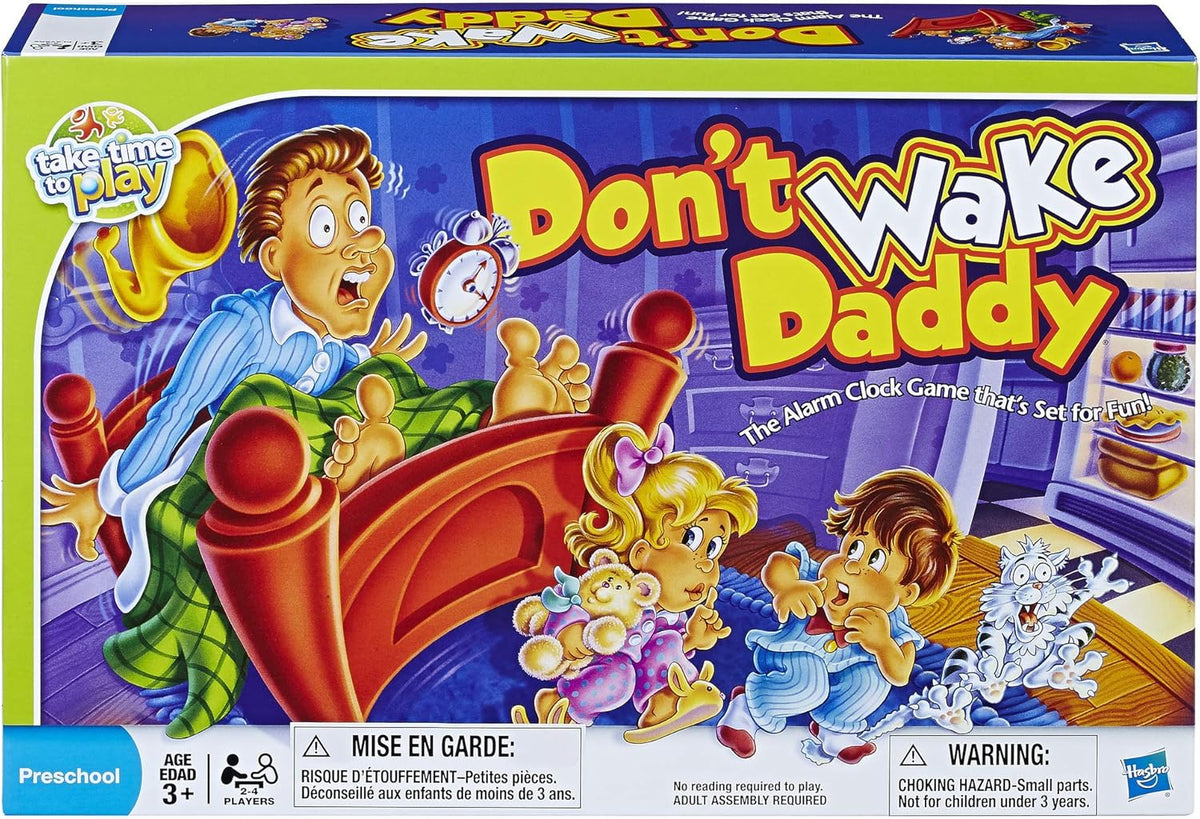 Hasbro Gaming Juego de mesa preescolar Dont Wake Daddy