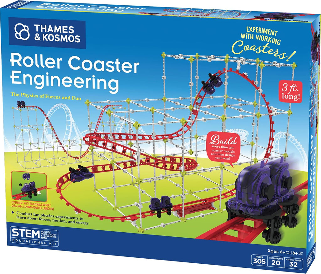Thames & Kosmos Roller Coaster Engingeering | Set de ingeniería