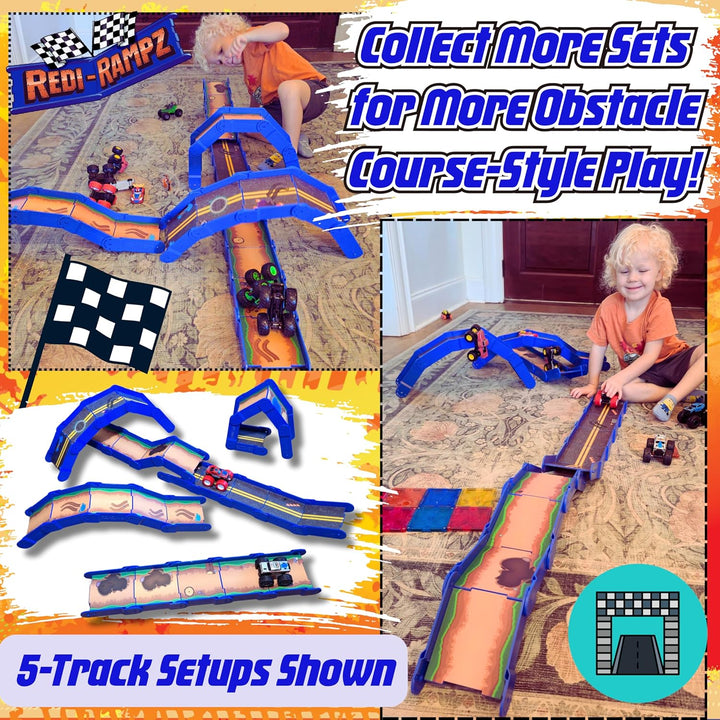 Redi-Rampz - Juego de construcción de rampas STEM - 10 piezas modul...