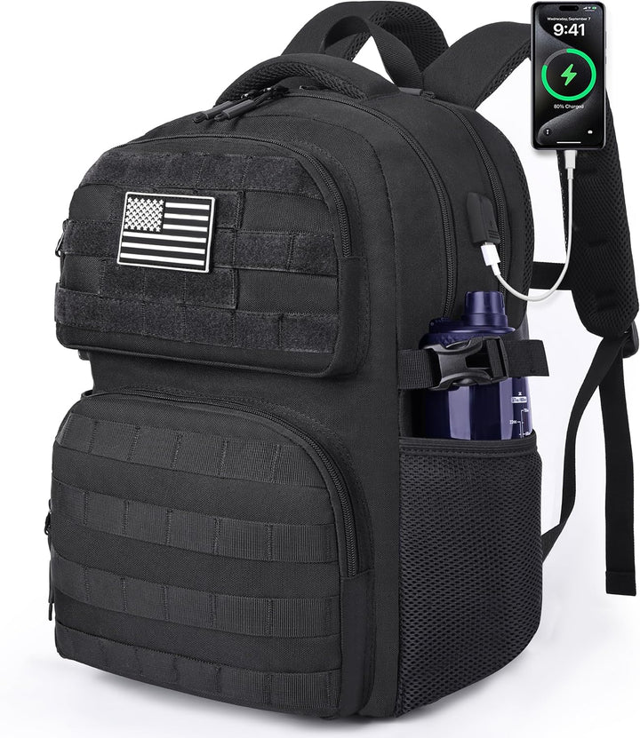 MOZETO Mochila para computadora portátil, 17 pulgadas de inspiració...